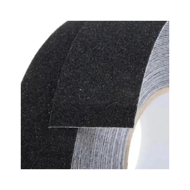 Fita Antiderrapante Preta 50mm x 05m - Adere Fita Antiderrapante Preta 50mm x 05m - Adere