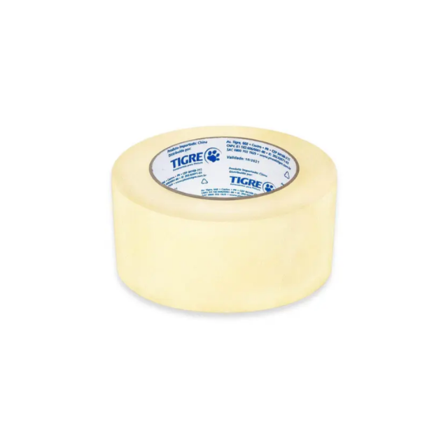 Fita Crepe 48mm x 50m - Tigre Fita Crepe 48mm x 50m - Tigre