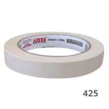 Fita Crepe Uso Geral 18mm x 50M - ADERE Fita Crepe Uso Geral 18mm x 50M - ADERE