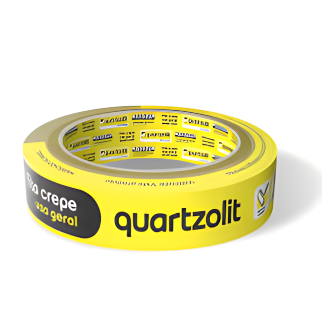 Fita Crepe Uso Geral 24mm x 50M - QUARTZOLIT