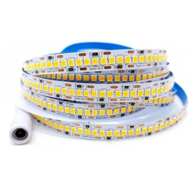 Fita de Led para Perfil 12V 2835 IP20 240 Leds por Metro 10mm 5m - Mak Led