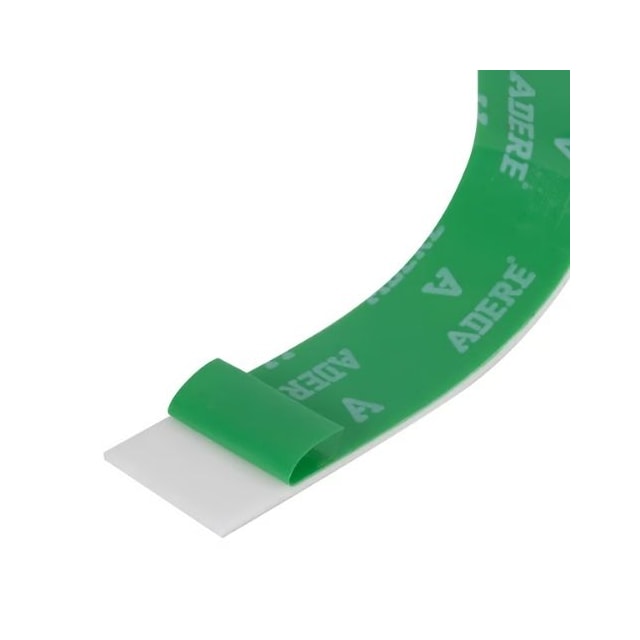 Fita Dupla Face Espuma Branca Forte Extreme 24mm x 1,5M Suporta 5KG - ADERE Fita Dupla Face Espuma Branca Forte Extreme 24mm x 1,5M Suporta 5KG - ADERE