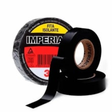 Fita Isolante Imperial Preta 18mm x 10m - 3M Fita Isolante Imperial Preta 18mm x 10m - 3M