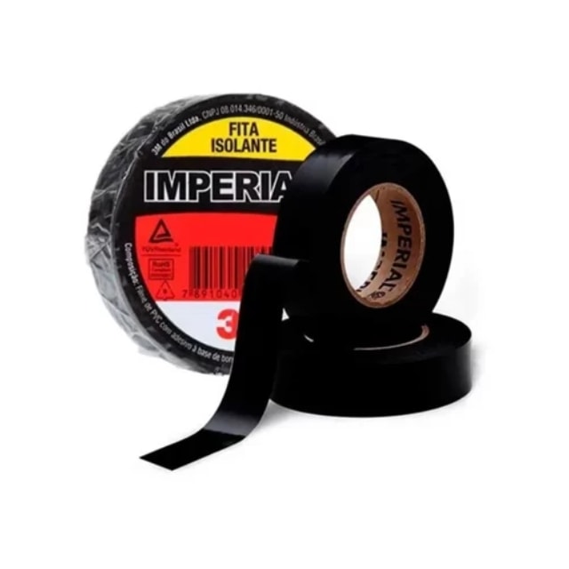 Fita Isolante Slim 18mm x 20m Imperial - 3M Fita Isolante Slim 18mm x 20m Imperial - 3M