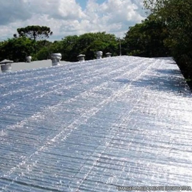 Fita Multiuso Aluminizada Impermeabilizante 100cm Rolo com 10 Metros - SIKA Fita Multiuso Aluminizada Impermeabilizante 100cm Rolo com 10 Metros - SIKA