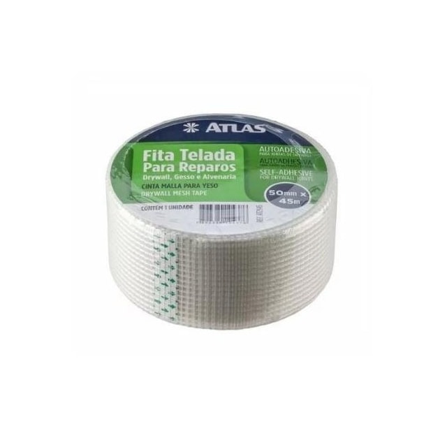 Fita Telada Reparos 50mm x 45m - Atlas