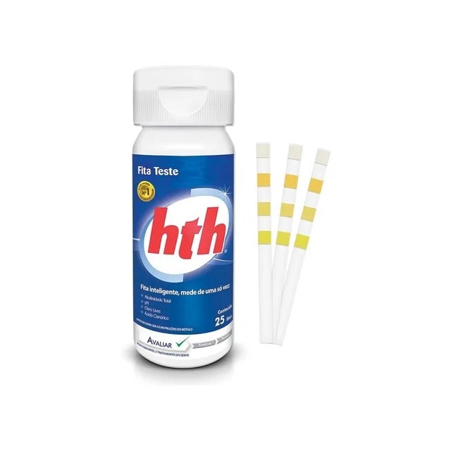 Fita Teste Embalagem com 25 peças - HTH Fita Teste Embalagem com 25 peças - HTH