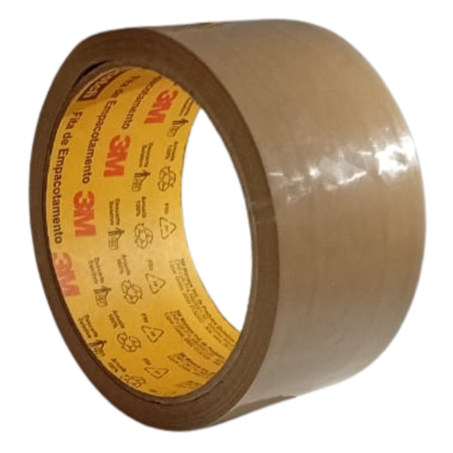 Fita Transparente  para Empacotar 45mm x 45M 5802 MAR - 3M