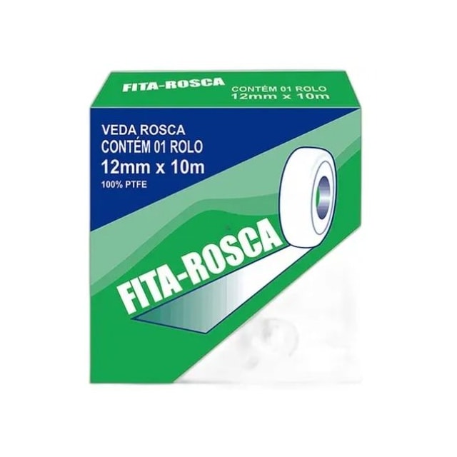 Fita Veda Rosca 12mm x 10m - Qualiflon