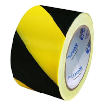 Fita Zebrada 70mm x 200m - PLASTCOR