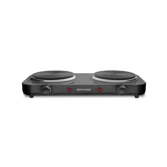 Fogão Elétrico Multilaser Easy Cook Duo 2 Bocas 2000W 127v