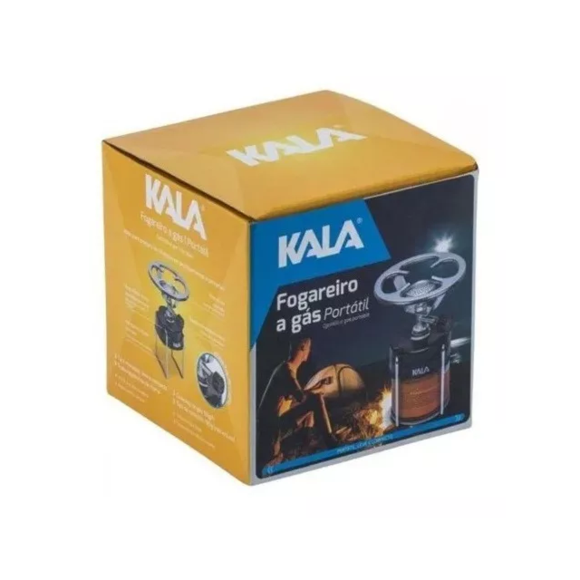 Fogareiro a Gás Portátil Preto - KALA