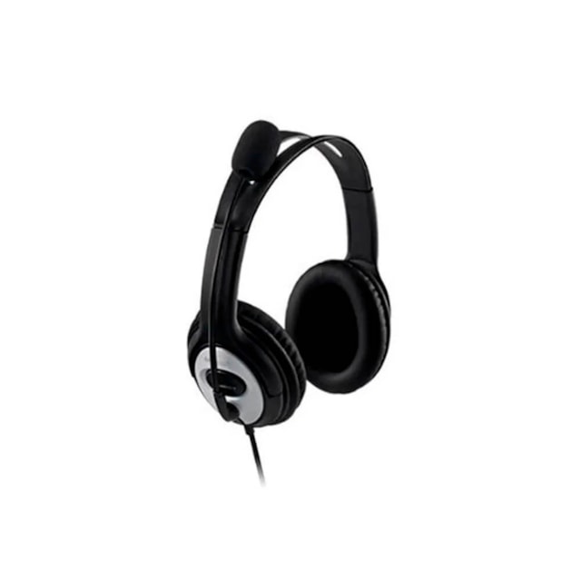 Fone Com Microfone Headset  Usb Preto Microsoft - JUG00013