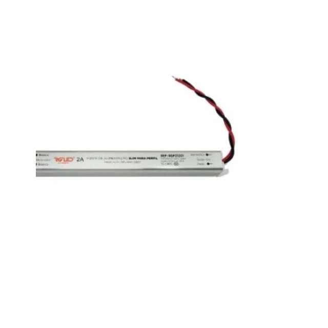 Fonte Slim 12V 3A 36W Bivolt - RG LED