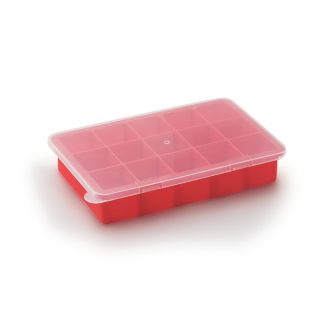 Forma de Gelo com Tampa 15 Cubos Mimo Style Forma de Gelo com Tampa 15 Cubos Mimo Style