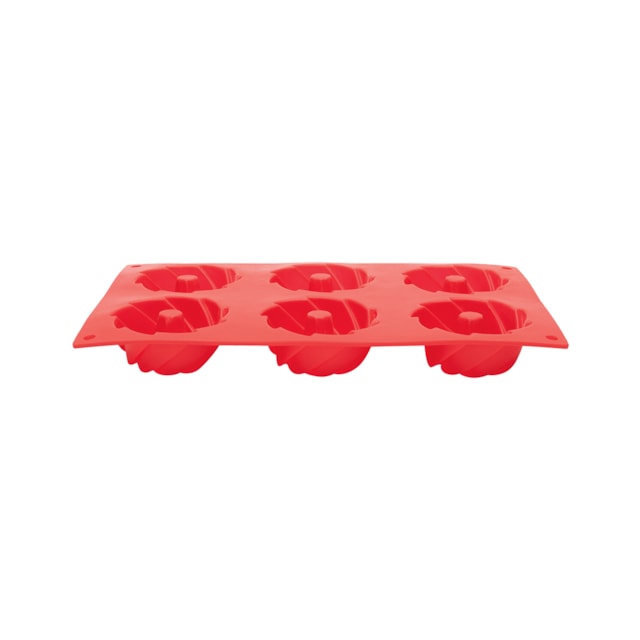 Forma De Silicone Para 6 Flans Mimo Style