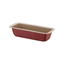 Forma para Pão e Bolo Tramontina Brasil em Alumínio Antiaderente Starflon Max Vermelha 22 cm 1,2 L Forma para Pão e Bolo Tramontina Brasil em Alumínio Antiaderente Starflon Max Vermelha 22 cm 1,2 L