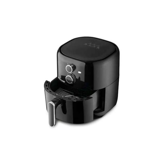 Fritadeira Elétrica Air Fryer 4,2 Litros 1500W Preta Multilaser 220v Fritadeira Elétrica Air Fryer 4,2 Litros 1500W Preta Multilaser 220v
