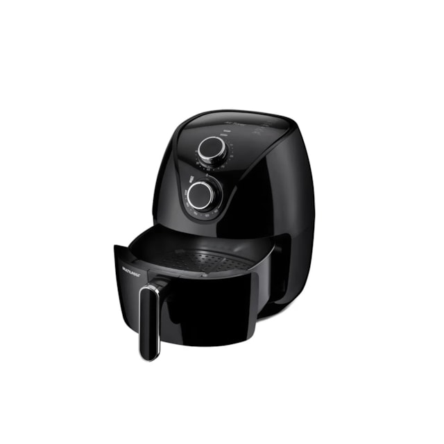 Fritadeira Elétrica Air Fryer 4 Litros 1500W Preta Multilaser 127v