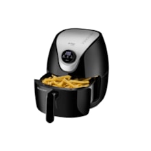 Fritadeira Elétrica Air Fryer 4L Digital 1500W Preta Multilaser 220v Fritadeira Elétrica Air Fryer 4L Digital 1500W Preta Multilaser 220v
