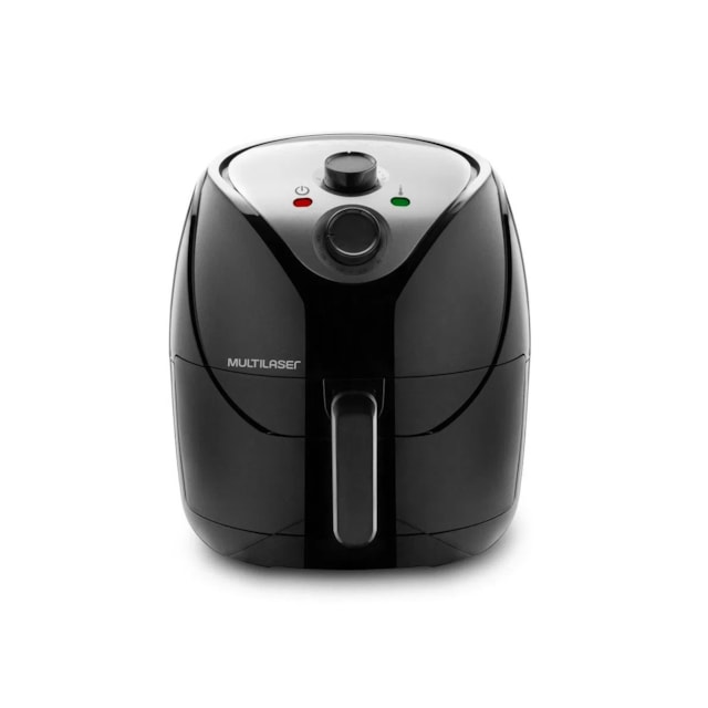 Fritadeira Elétrica Multilaser Air Fryer 1700W 6,5L Preta - CE125 127v