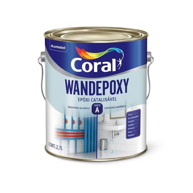 Fundo Preparador Wandepoxy Branco 2,7 Litros - CORAL