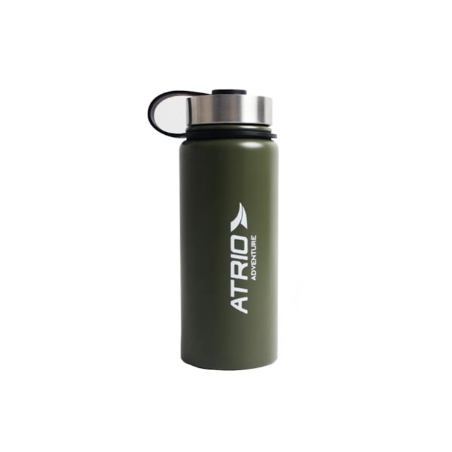 Garrafa térmica adventure 600ml Atrio - ES315 Verde