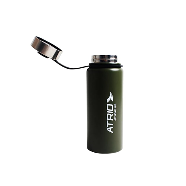 Garrafa térmica adventure 600ml Atrio - ES315 Verde