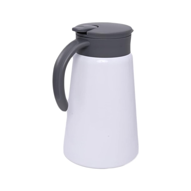 Garrafa Térmica de Parede Dupla 1L Mimo Style Branco