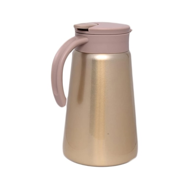 Garrafa Térmica de Parede Dupla 1L Mimo Style Dourado