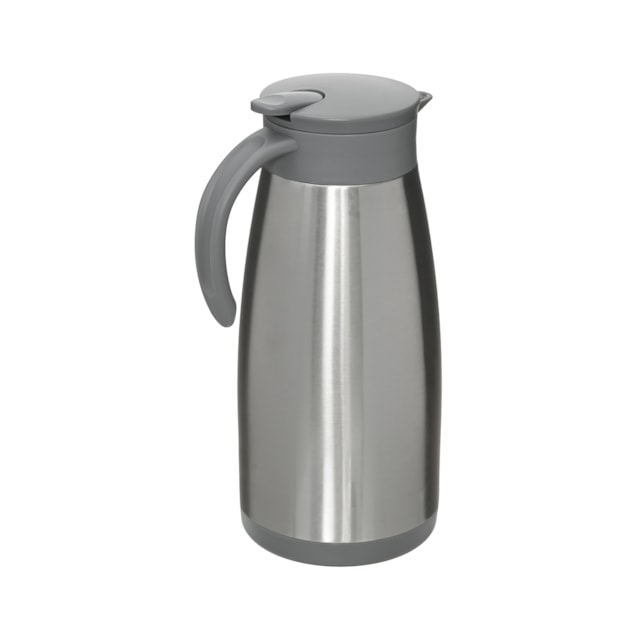 Garrafa Térmica Parede Dupla Aço Inox 1,5L Mimo Style Prata