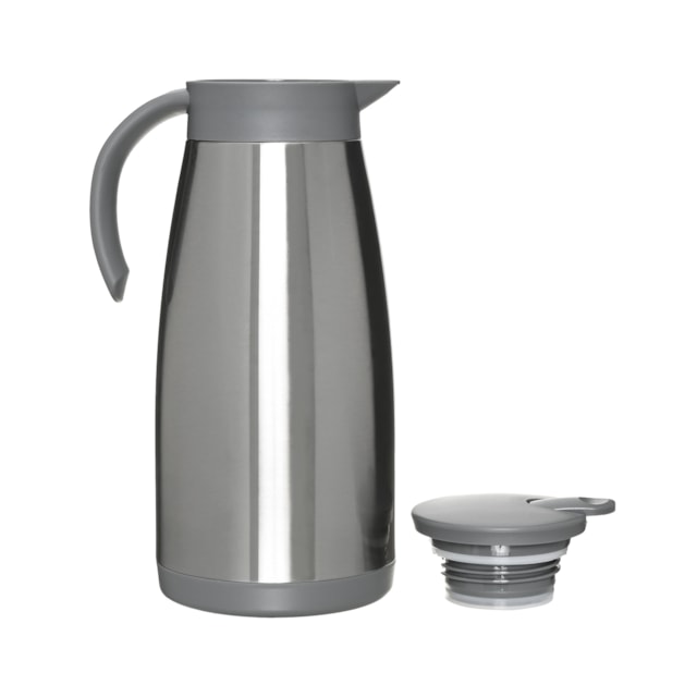 Garrafa Térmica Parede Dupla Aço Inox 1,5L Mimo Style Prata