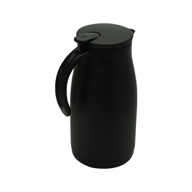 Garrafa Térmica Parede Dupla Aço Inox 1L Mimo Style Preto Garrafa Térmica Parede Dupla Aço Inox 1L Mimo Style Preto