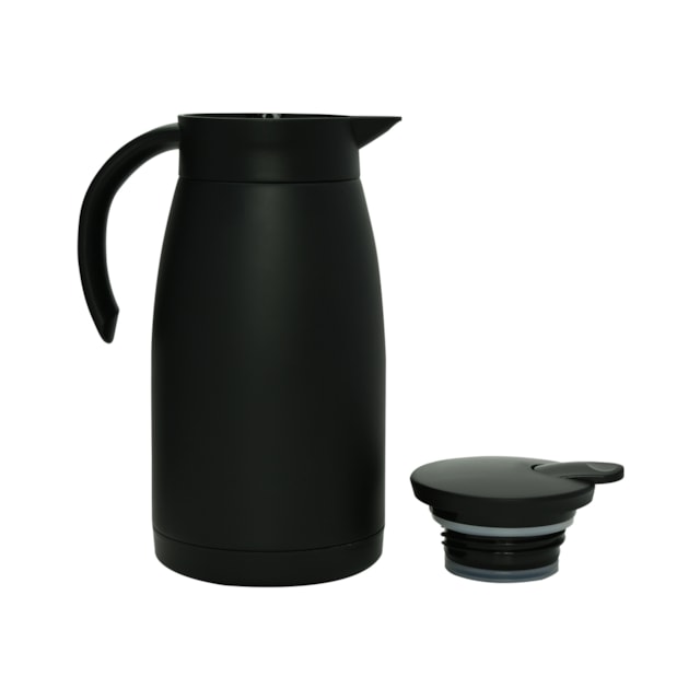 Garrafa Térmica Parede Dupla Aço Inox 1L Mimo Style Preto Garrafa Térmica Parede Dupla Aço Inox 1L Mimo Style Preto