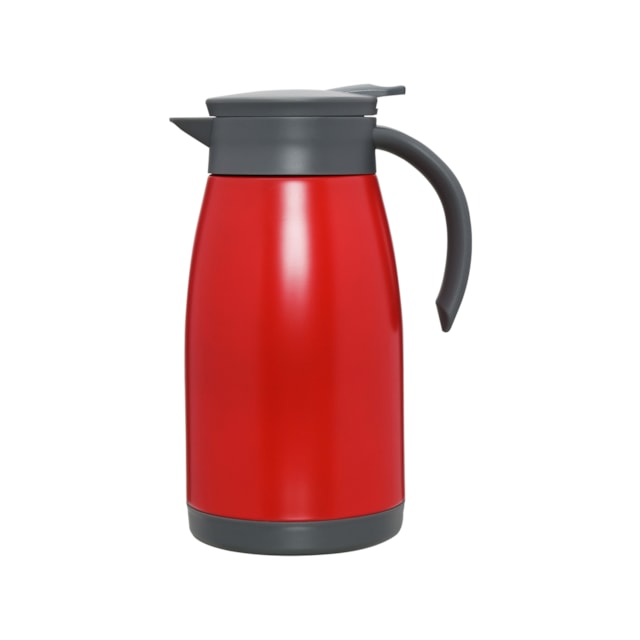 Garrafa Térmica Parede Dupla Aço Inox 1L Mimo Style Vermelho