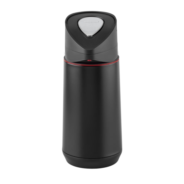 Garrafa Térmica Tramontina Exata em Aço Inox Preto 1,2 L Garrafa Térmica Tramontina Exata em Aço Inox Preto 1,2 L