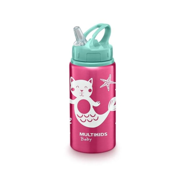 Garrafinha de alumínio Refresh Rosa Garrafinha de alumínio Refresh Rosa