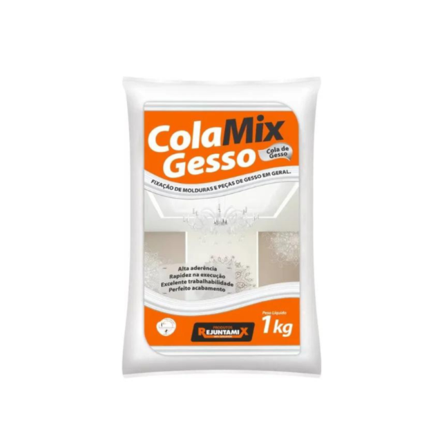 Gesso Cola 1KG - REJUNTAMIX Gesso Cola 1KG - REJUNTAMIX