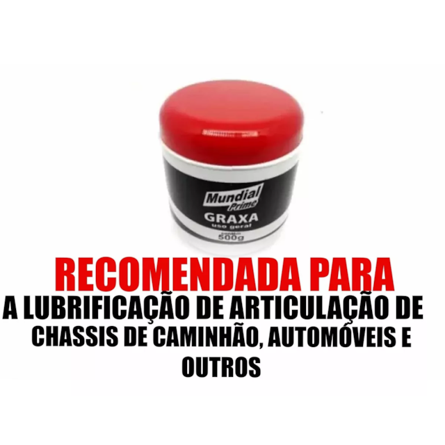 Graxa de Uso Geral 500g - MUNDIAL Graxa de Uso Geral 500g - MUNDIAL