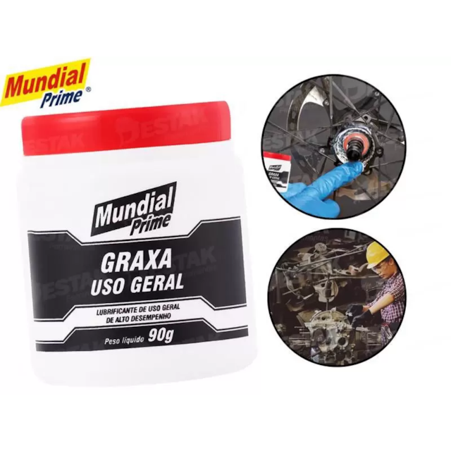 Graxa de Uso Geral 90g - MUNDIAL Graxa de Uso Geral 90g - MUNDIAL