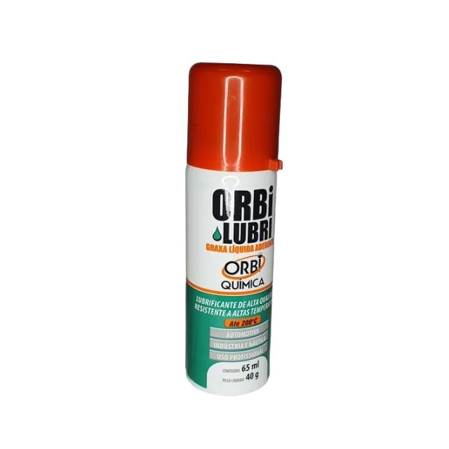 Graxa Líquida Aderente Spray 65ml - Orbi Química 