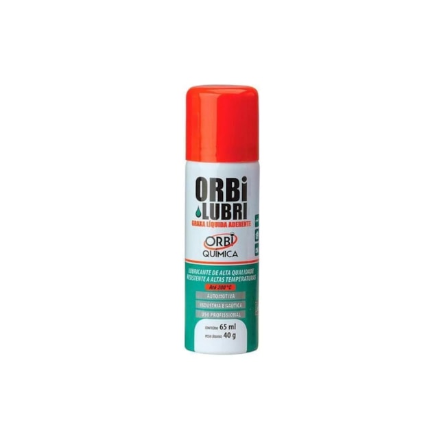 Graxa Líquida Aderente Spray 65ml - Orbi Química 