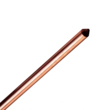 Haste de Aterramento Cobreada 1m - Casa Nossa Haste de Aterramento Cobreada 1m - Casa Nossa