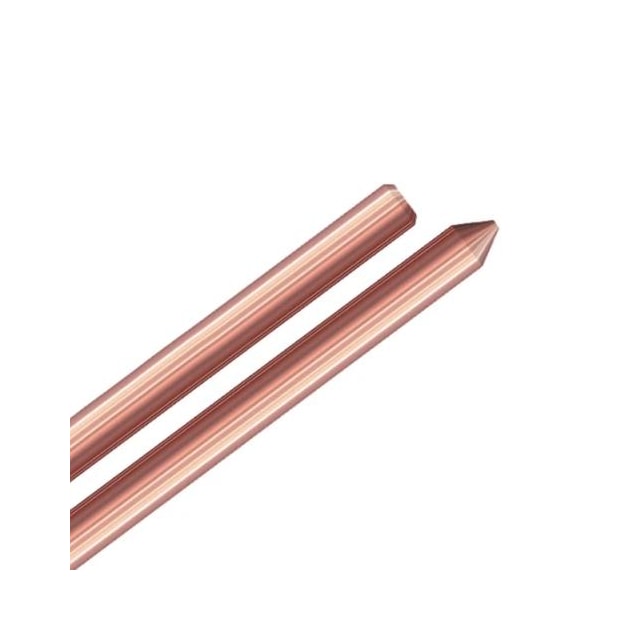 Haste para Aterramento de Cobre 10mm x 1m sem Condutor - Casa Nossa Haste para Aterramento de Cobre 10mm x 1m sem Condutor - Casa Nossa