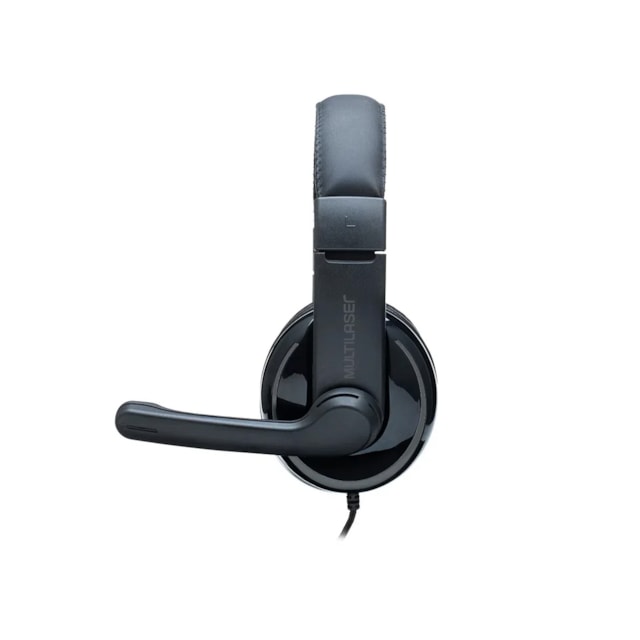 Headset Multilaser Pro, P2, Preto/Cinza, com Adaptador P3 - PH316