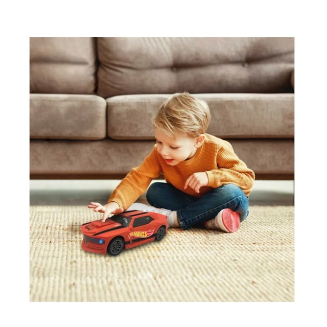 Hot Wheels Carro Flash Laranja com Luz e Som Multikids - BR1824X [Reembalado]