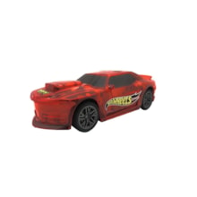 Hot Wheels Carros Furious Vermelho com Luz e Som Multikids - BR1825