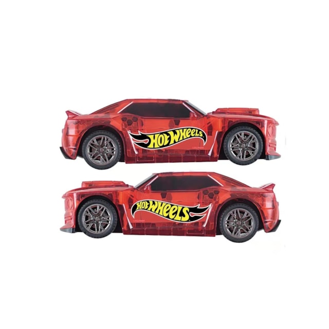 Hot Wheels Carros Furious Vermelho com Luz e Som Multikids - BR1825