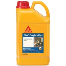 Impermeabilizante para Argamassa Sika Chapisco Plus 3,6L - Sika  Impermeabilizante para Argamassa Sika Chapisco Plus 3,6L - Sika