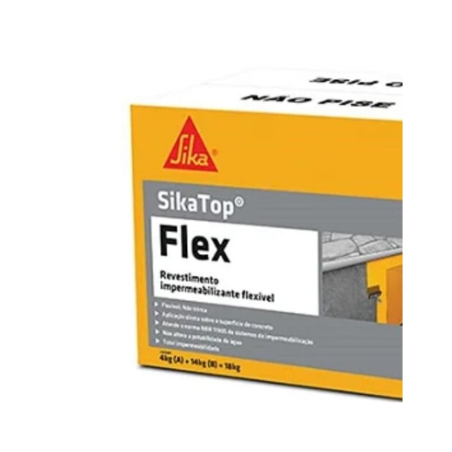 Impermeabilizante Sika Top Flex 18kg - Sika 